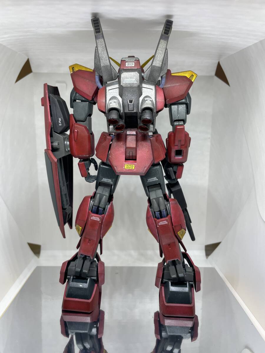 バンダイ MG 1/100 ガンダムMk-2(ジョニー・ライデン仕様)塗装済み完成品(台座付き) Zガンダム ガンプラ PG HG_画像5