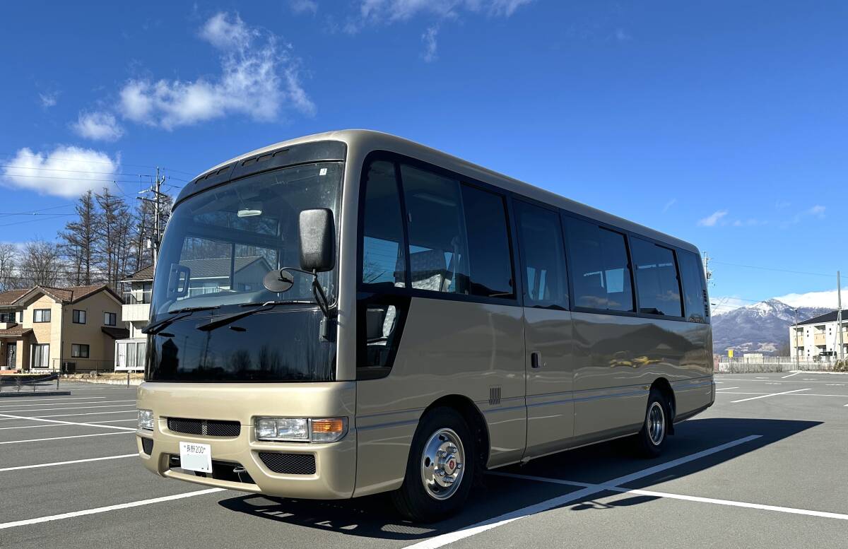  bus Civilian 29 number of seats beautiful goods 23.000km Nagano departure vehicle inspection "shaken" . peace 7 year 2 month till 