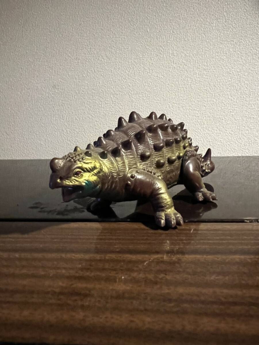 ソフビ フィギュア 当時物 JAPAN GREAT スコロザウルスの通販 by