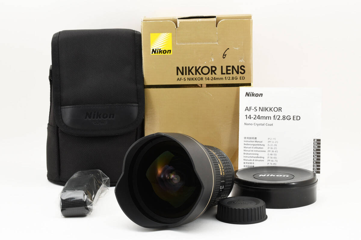 【元箱あり】ニコン NIKON AF-S NIKKOR 14-24mm F2.8G ED #2086772Aの画像1