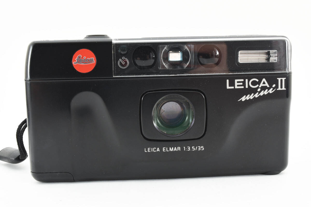 【純正ケース付き】ライカ LEICA mini ll ミニ 2 ブラック コンパクトカメラ フィルムカメラ #2100024A_画像3