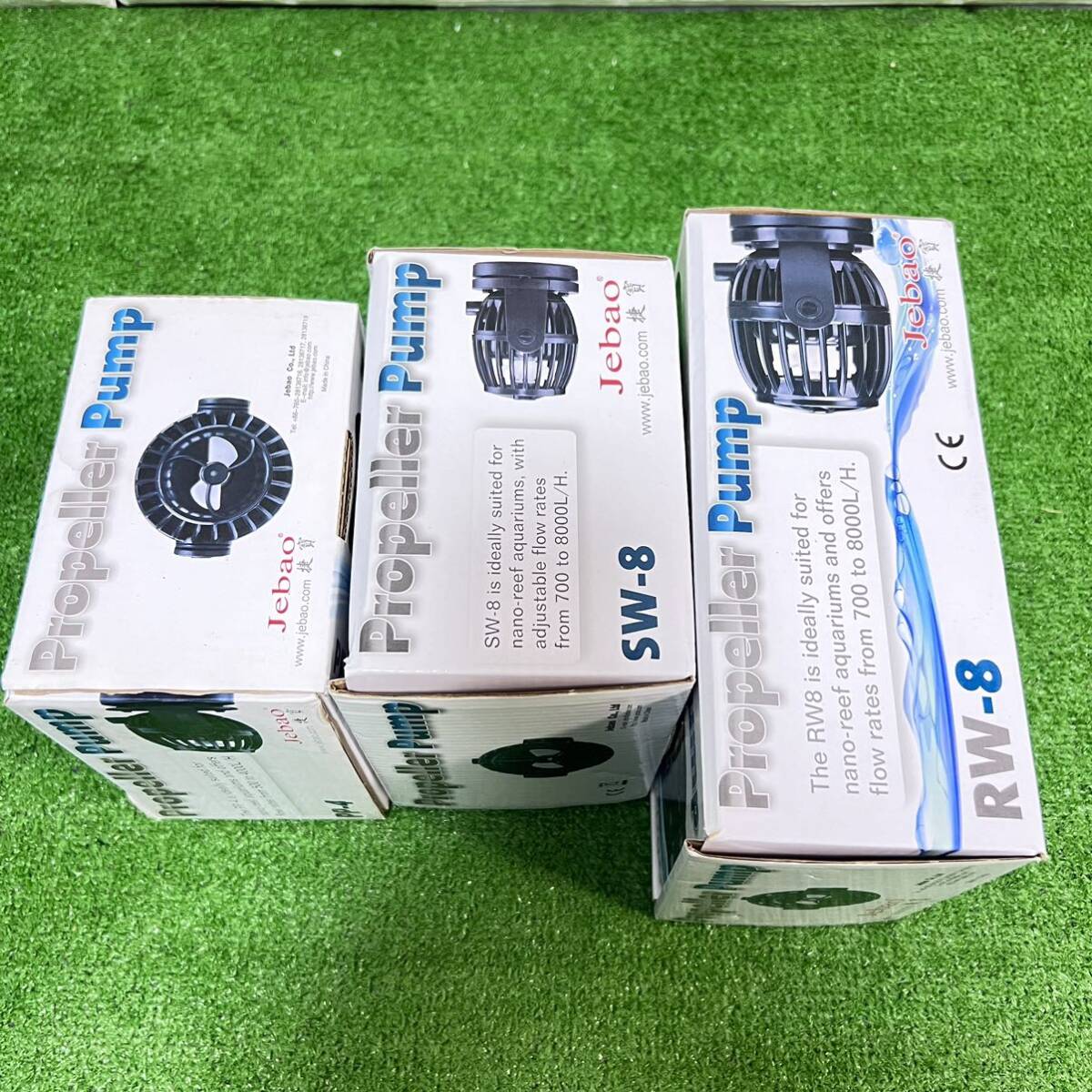 未使用品　水族館ウェーブメーカープロペラ　Propeller Pump PP-4 SW-8 RW-8 Jebao 水槽用品　3セット　現状品_画像4