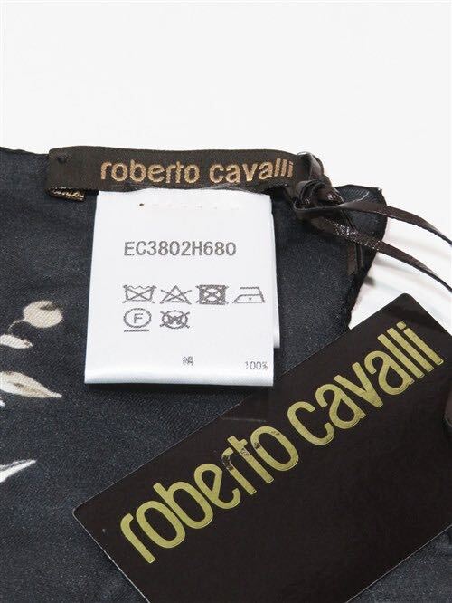 61784 Roberto Cavalli ／ ロベルト カヴァリ レオパード ストール_画像6