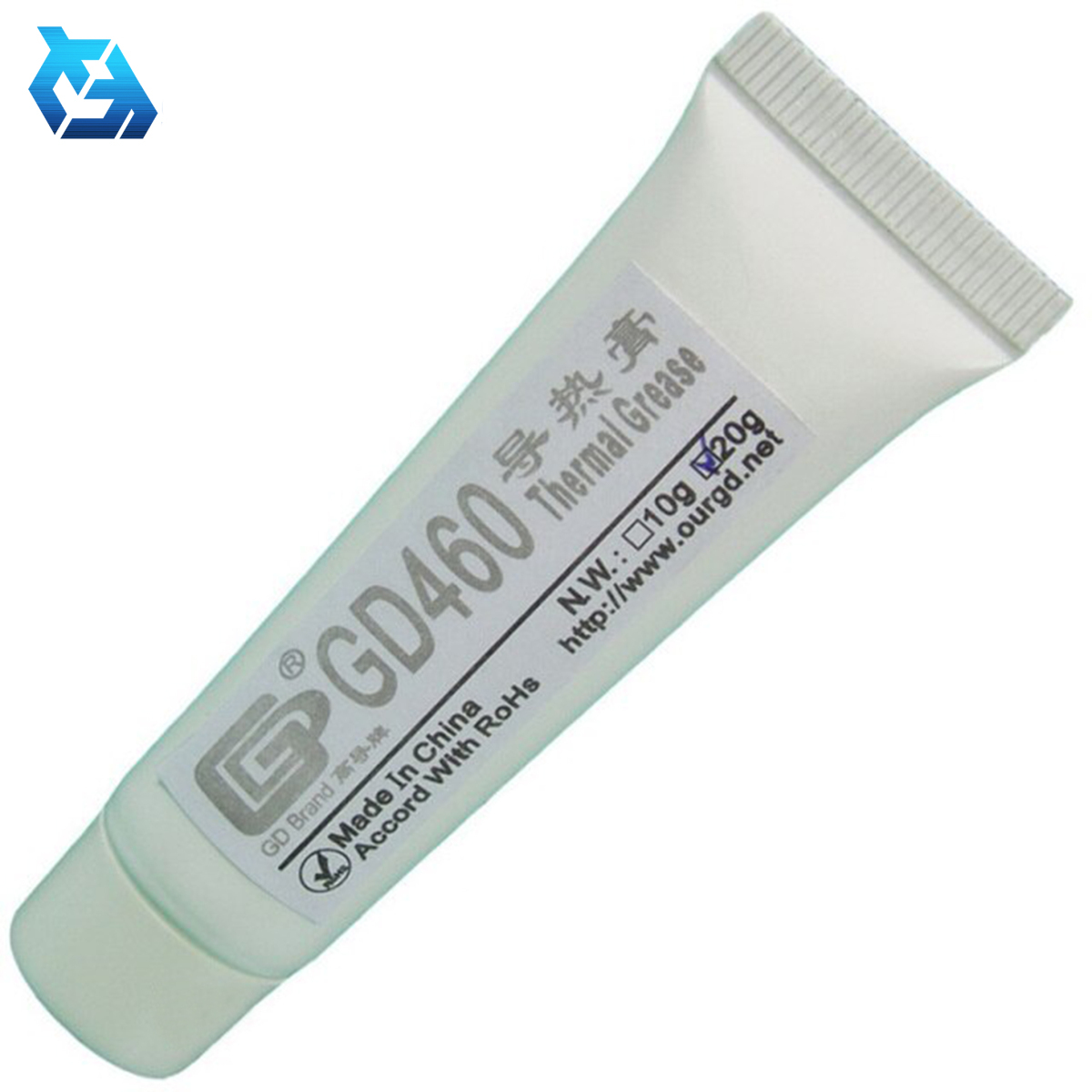 GD brand high capacity 20g GD460 silver CPU grease silicon grease isolation . type heat sink height performance x1 [ tube type ]