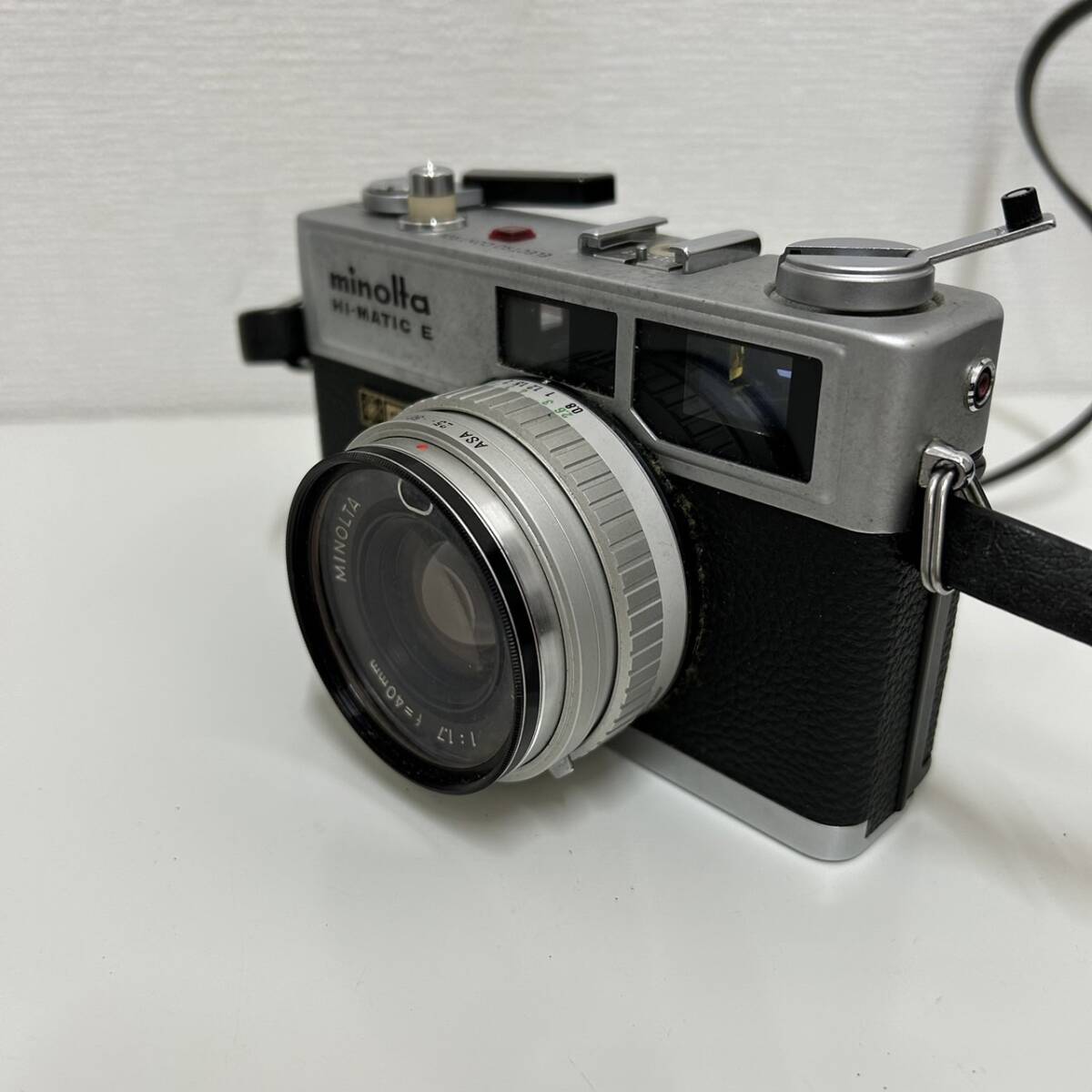 ★☆ ミノルタ Minolta Hi-Matic E Rokkor-QF 40mm F1.7 コンパクトカメラ　現状品 #3787☆★_画像8