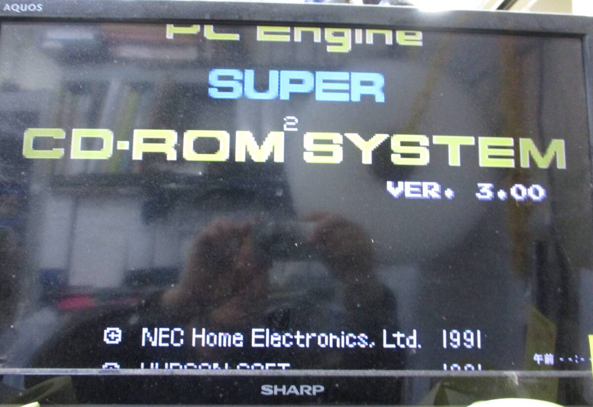 NEC PC Engine Duo PCエンジン デュオ 本体 PI-TG8 コントローラー/ACアダプター付き /通電確認のみ/函、説明書欠/ジャンクの画像3