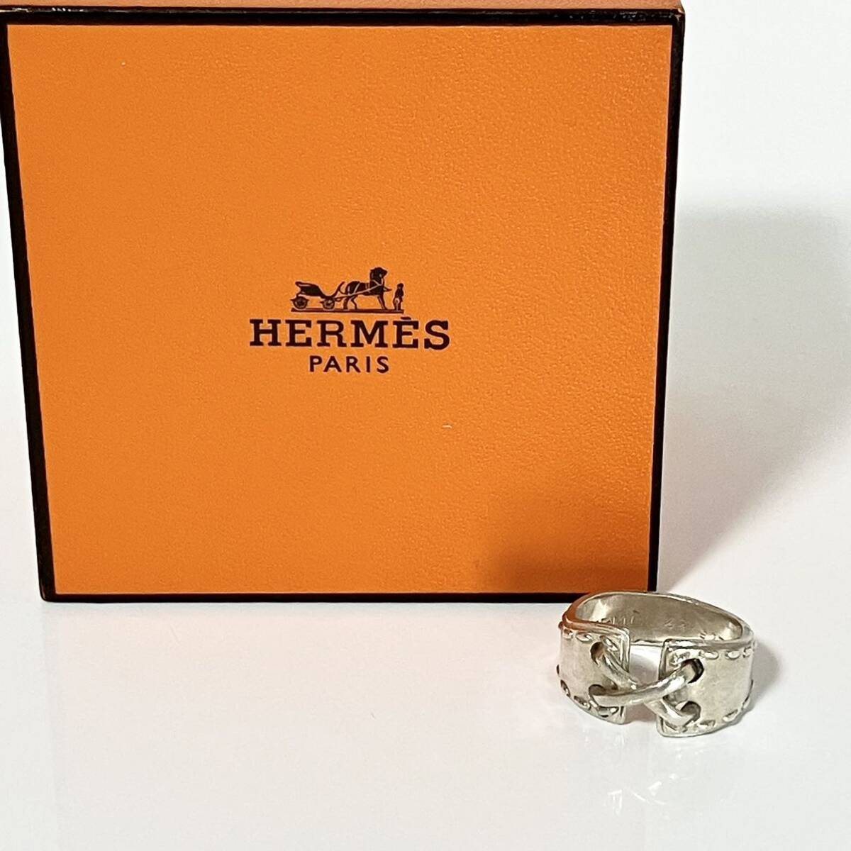 HERMES エルメス メキシコ SV925 シルバー リング 指輪