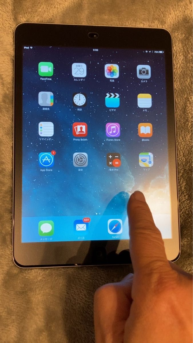 Apple iPad mini 第1世代 / 16GB / ホワイト / 「MF432J/A」 / Wi-Fiモデル