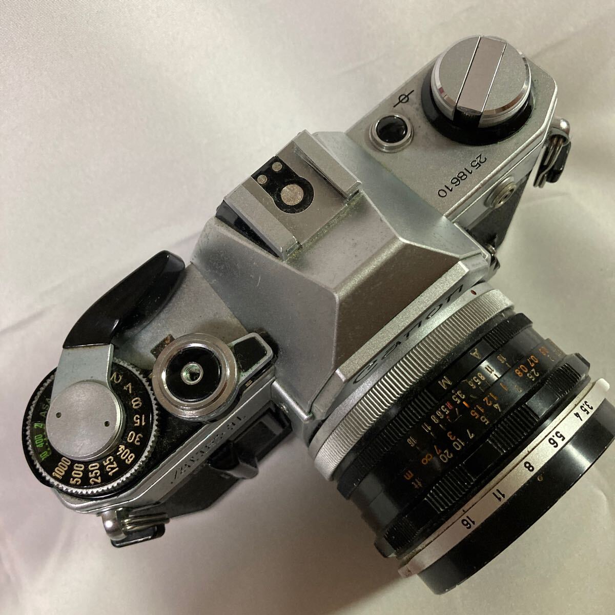 Canon キャノン AE-1 + FL 28mm 1:3.5 一眼レフカメラ シャッター動作品_画像2