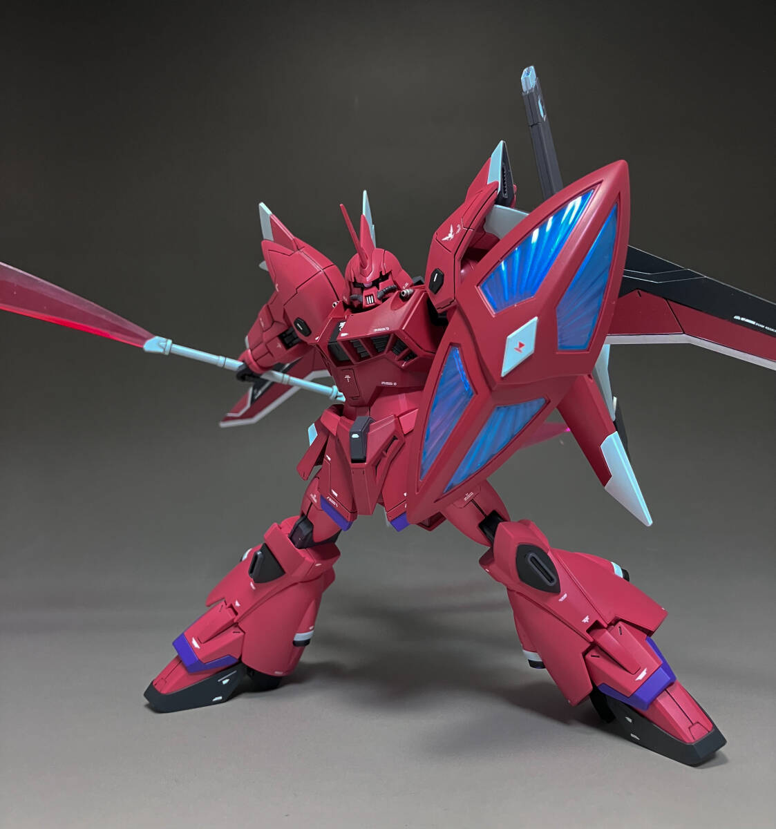 【スタイル変更】改修塗装済み完成品HG1/144ゲルググメナース　機動戦士ガンダムSEEDFREEDOM_画像5