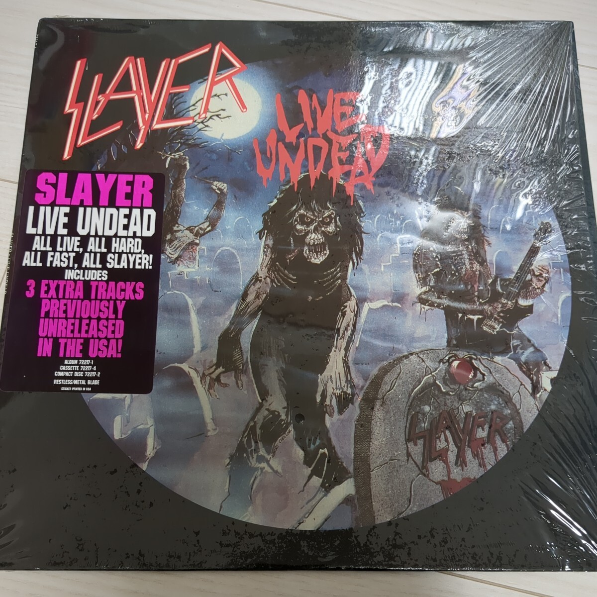 U.Sオリジナル盤　SLAYER/LIVE UNDEAD/スレイヤー/ライブ　アンデッド_画像1