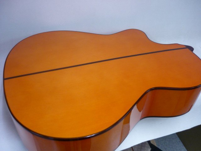  super-beauty goods Paco Castillopako* rental tea jo flamenco guitar 215F hard case attaching prompt decision free shipping 