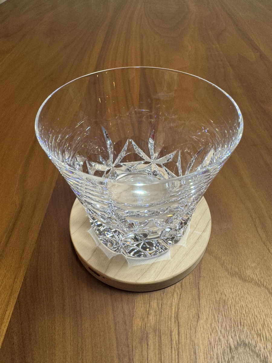 【美品】Baccarat(バカラ)ECLAT(エクラ)タンブラー 2023 オールドファッション 箱有り ロックグラス 1客 酒器クリスタルガラス_画像4