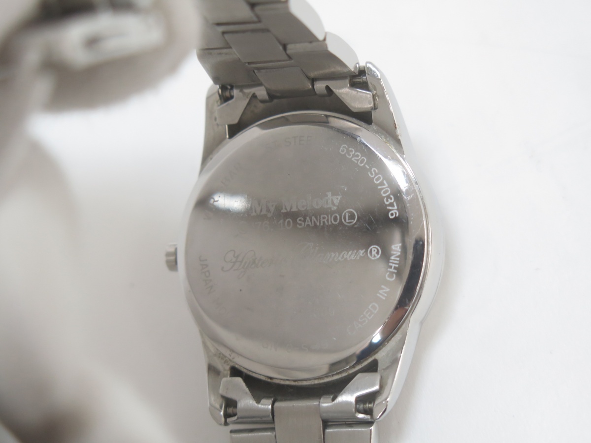 HYSTERIC GLAMOUR×SANRIO ヒステリックグラマー/サンリオ MELODY&HYSTERIC BEARウォッチ 腕時計_画像6