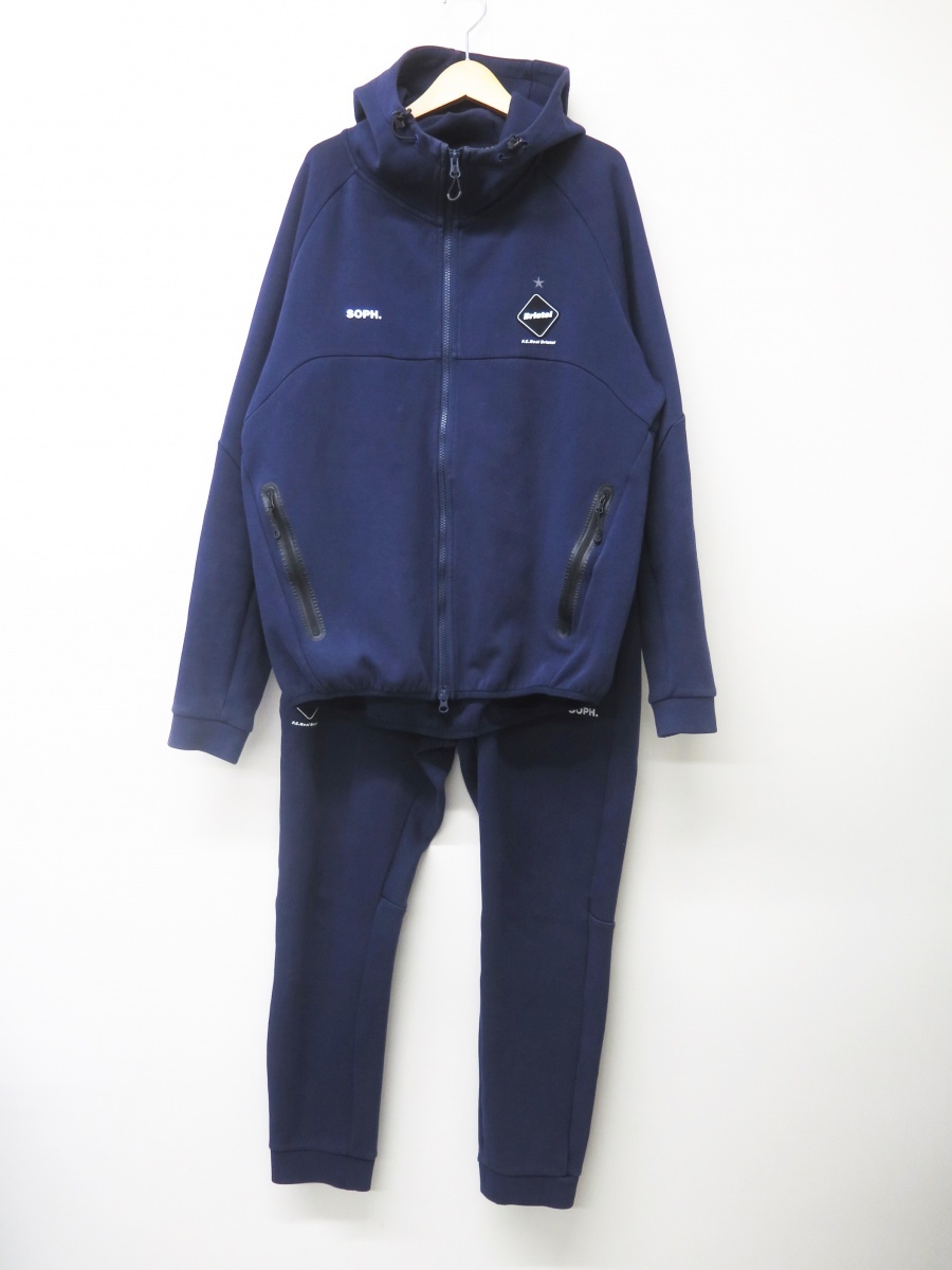 F.C.Real Bristol エフシーレアルブリストル FCRB-210020/FCRB-210023 VENTILATION HOODIE/SWEAT TRAINING PANTS セットアップ