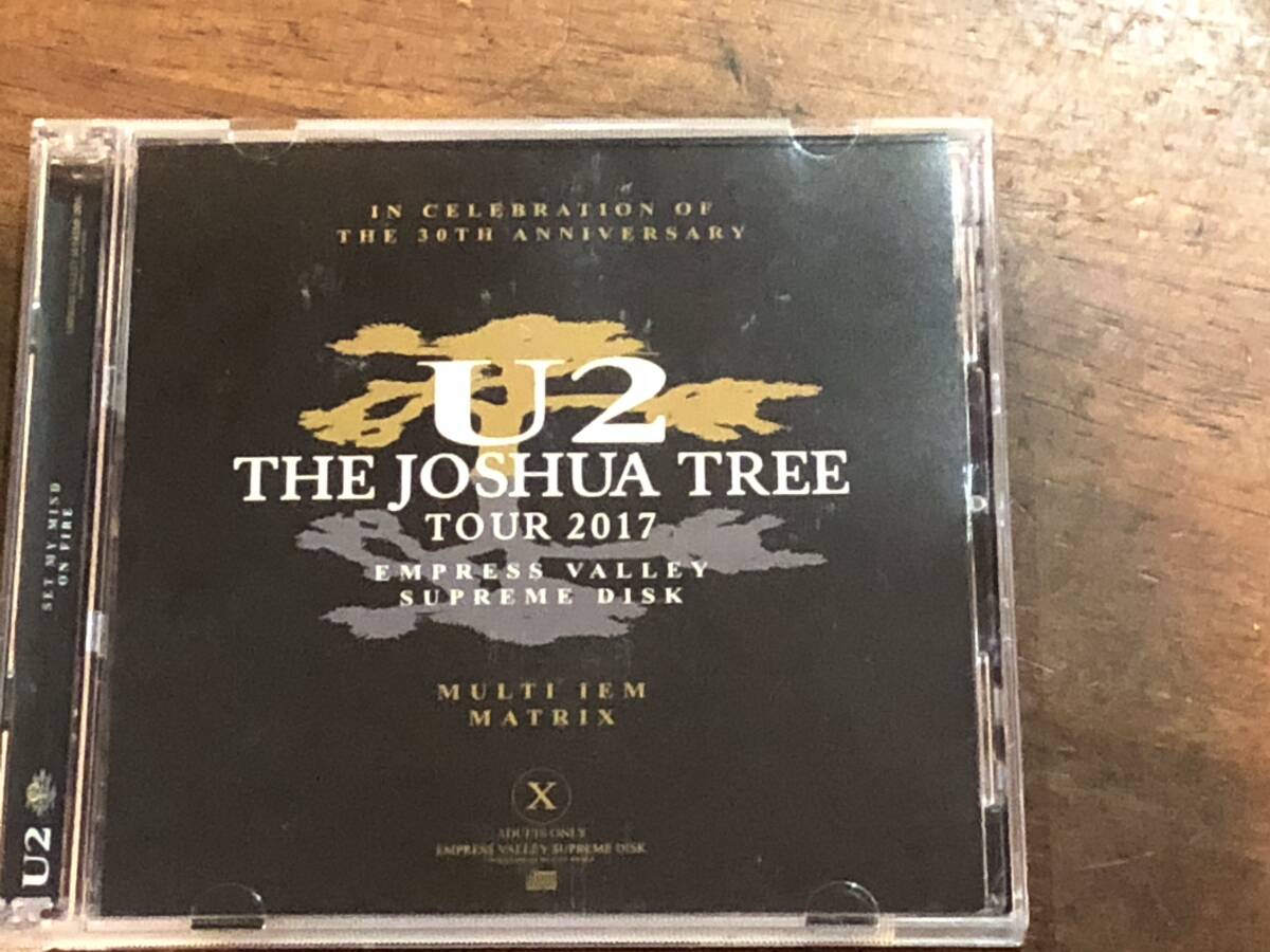 （U）U2★The Joshua Tree Tour 2017 ブリュッセル　2CD_画像1