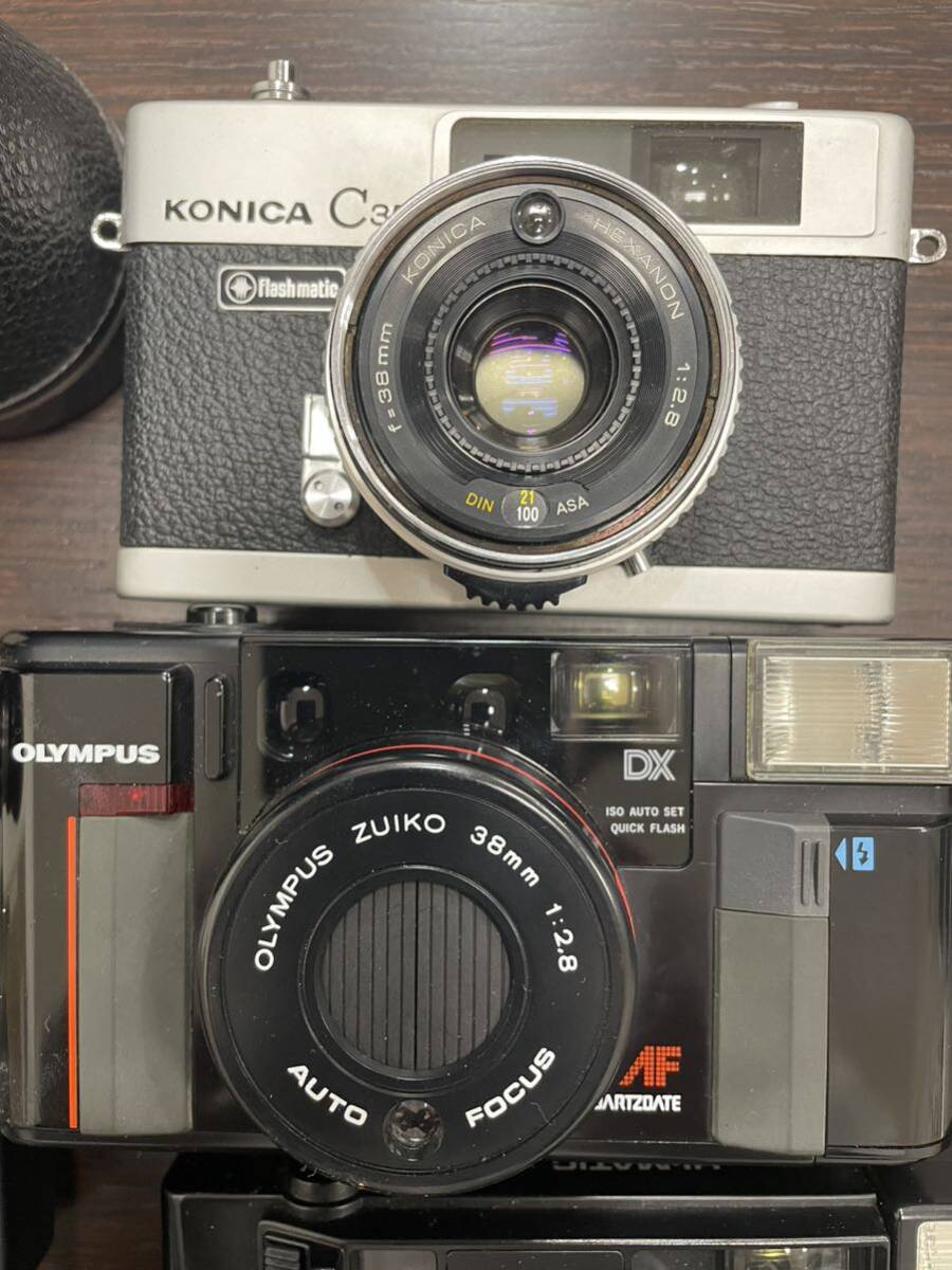 1円〜【動作未確認/ジャンク品】カメラ ビデオカメラ 双眼鏡 まとめ売り MINOLTA OLYMPUS KONICA PENTAX RICOH Canon VICTOR 17412の画像2
