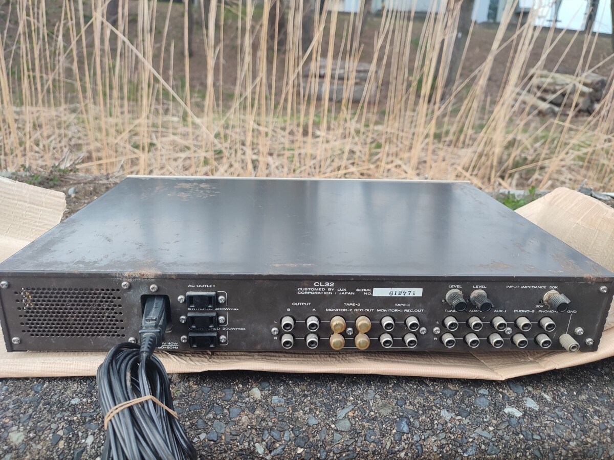 LUXMAN/ラックスマン 真空管プリアンプ CL32 中古_画像5