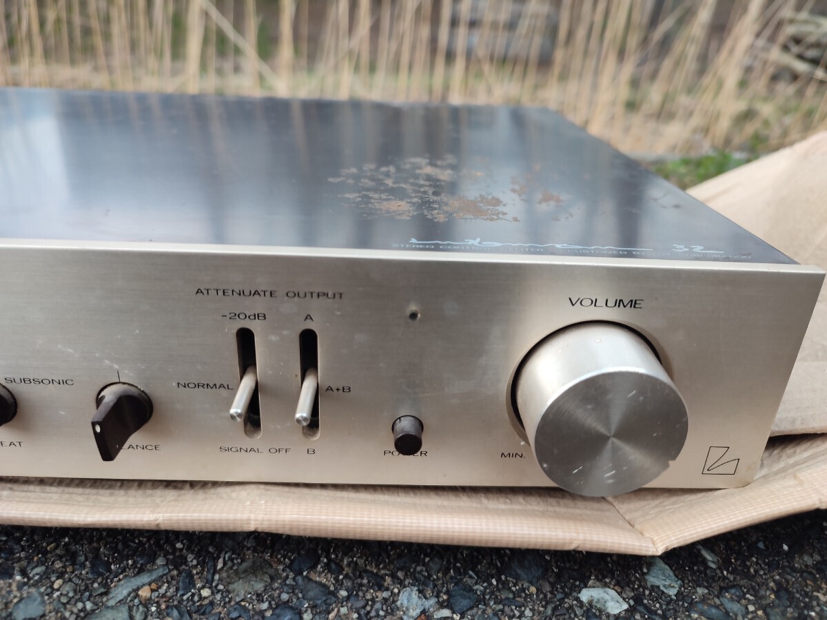 LUXMAN/ラックスマン 真空管プリアンプ CL32 中古_画像3