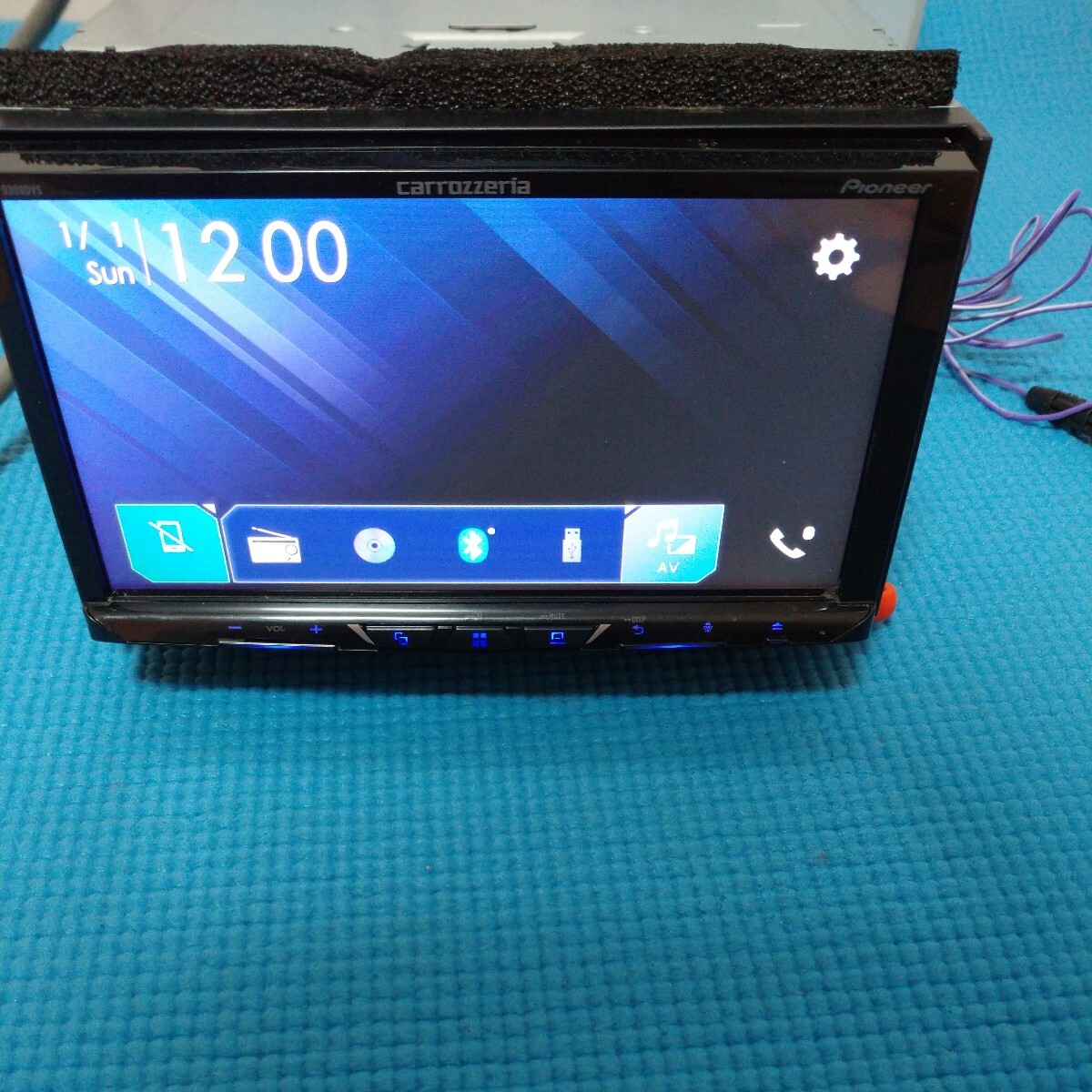 【中古】carrozzeria FH-9300DVS サウンドナビ ディスプレイオーディオ Bluetoothの画像3