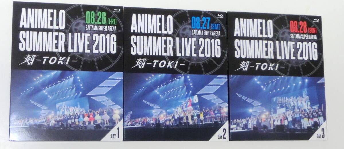 アニサマライブ2016 Blu-rayセット◆Animelo Summer Live 2016刻-TOKI- DAY1 DAY2 DAY3ブルーレイ◆アニメロの画像1