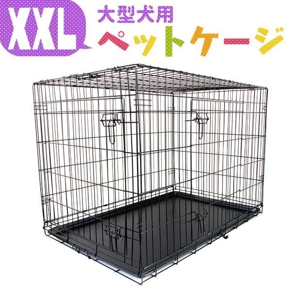 【XXLサイズ】ペットケージ 犬 折りたたみ 中型犬 大型犬 ペット ゲージ キャットケージ 犬 猫 室内 サークル お留守番 来客 組み立て簡単の画像1