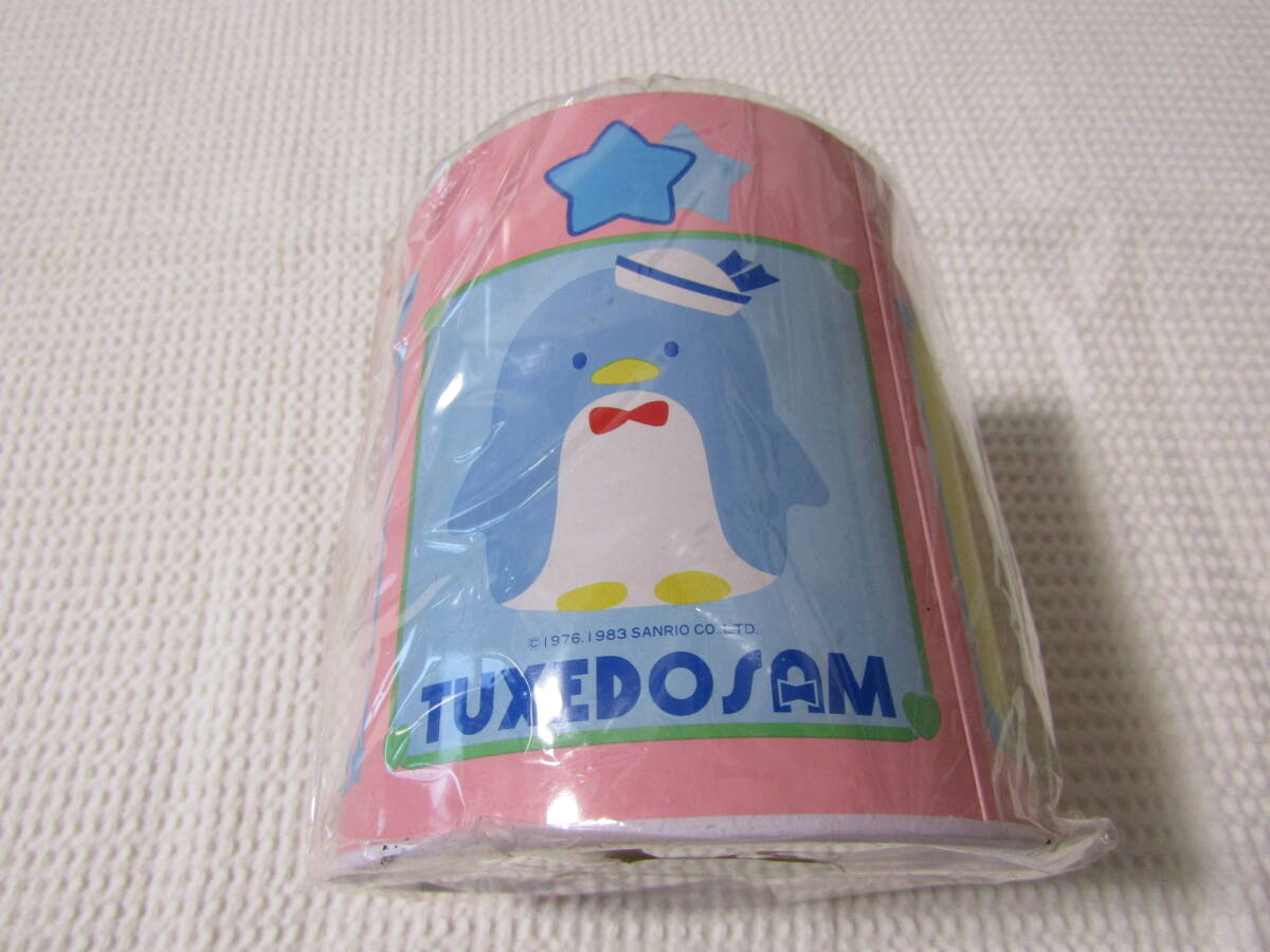 サンリオ　ファンシー缶　キティちゃん　ゴロピカドン　タキシードサム　キキララ　1983年製　ＵＳＥＤ　_画像3