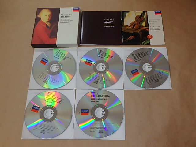 Mozart　Piano Sonatas　/　Andras Schiff（アンドラーシュ・シフ）/　CD5枚組BOXセット　ドイツ盤_画像2