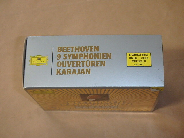ベートーヴェン：交響曲全集/序曲集　/　ヘルベルト・フォン・カラヤン（Herbert von Karajan）/　CD6枚組BOXセット_画像7