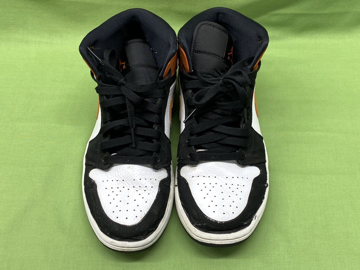 【D850】ナイキ スニーカー エアジョーダン AIR JORDAN 1 MID SHATTERED BACKBOARD 554724-058 27cm メンズ NIKE 中古_画像3