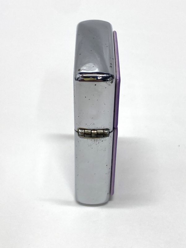 【D313】ZIPPO ジッポ ライター PINUP GIRLS ピンナップガール シルバー 1996年 オイルライター 喫煙具 中古 箱付き b_画像5