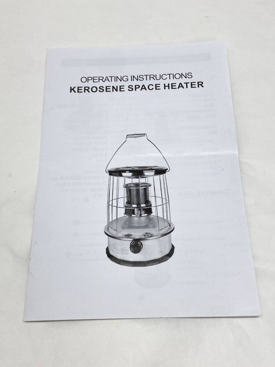 【D744】KEROSENE SPACE HEATER ケロシン スペース ヒーター 6L キャンプ用 灯油 ヒーター 石油ストーブ アウトドアの画像10