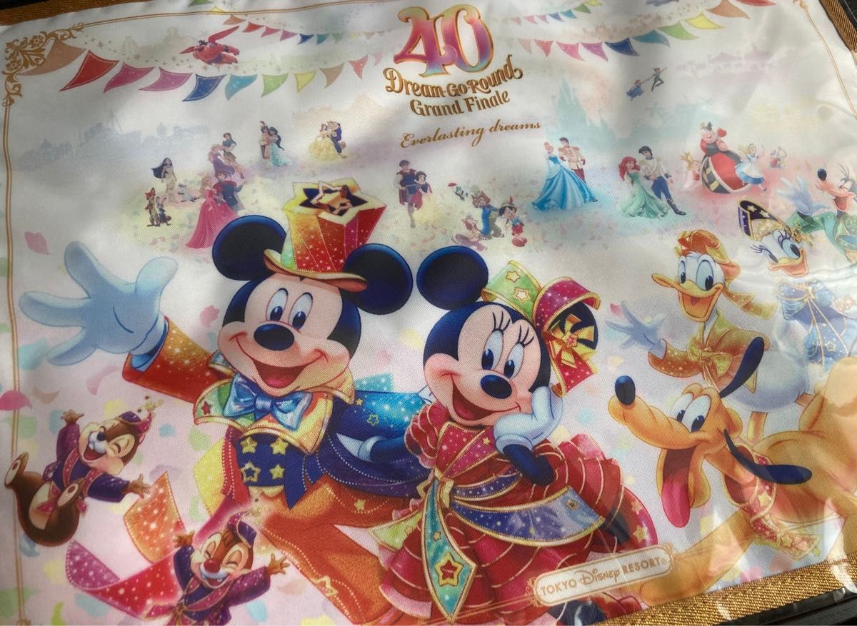 ディズニー 40周年 グランドフィナーレ ランチョンマット　新品未開封