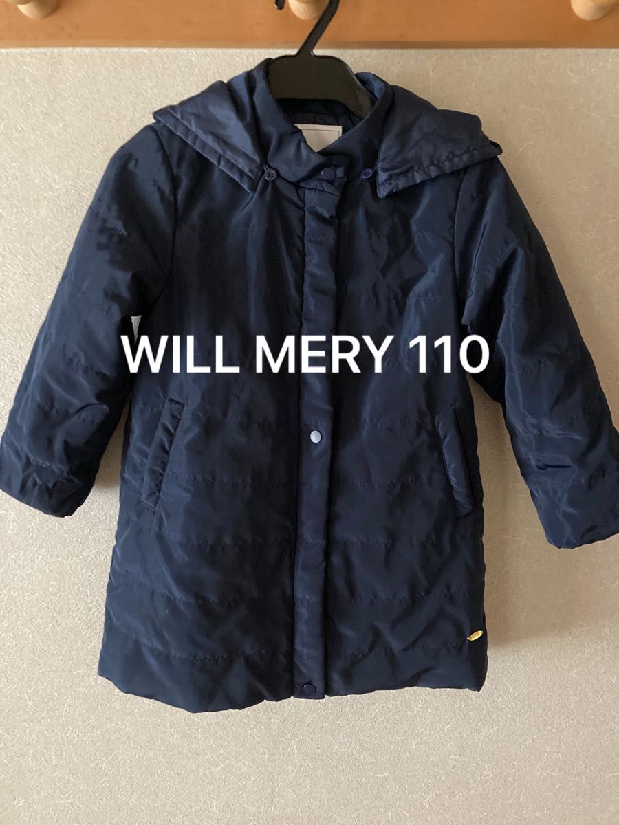 WILL MERY アウター　サイズ110  ジャケット　ネイビー系