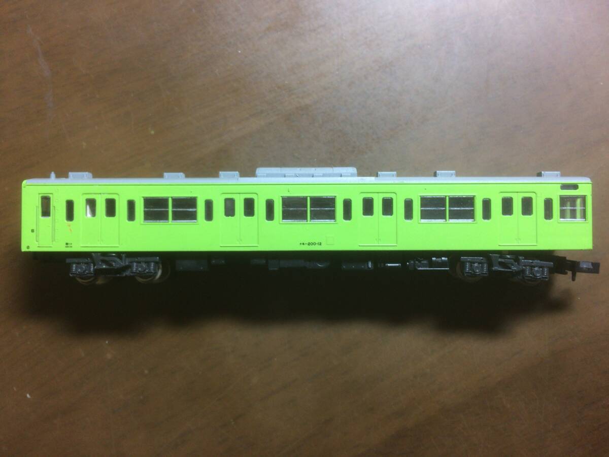KATO[関水金属]438 国鉄直流通勤型電車201系ウグイス色クモハ200_画像5