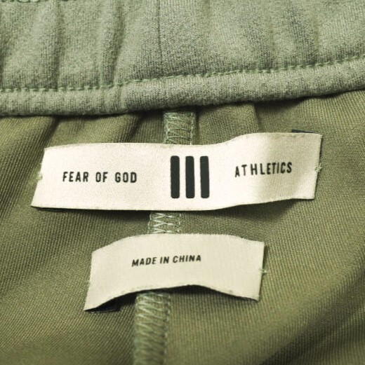 新品 FEAR OF GOD x adidas フィアオブゴッド アディダス 23AW 別注 Athletics Suede Fleece Sweat Pants スウェットパンツ IS8702 M CLAY_画像5