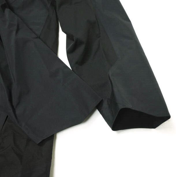 ARC'TERYX VEILANCE アークテリクス ヴェイランス カナダ製 Spere Coat ナイロンチェスターコート 17316 M BLACK アウター g16040_画像6