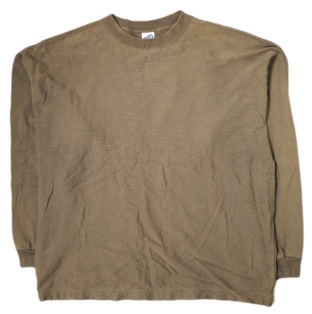 BEAUTY＆YOUTH UNITED ARROWS 10oz ヘビーウェイトクルーネックワイドCLカットソー 1212-199-7917 MAX LARGE(XXL) MD.BROWN Tシャツ g13590_画像1