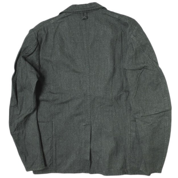 ARN mercantile エーアールエヌ メルカンタイル MEDICAL JACKET コットンヘリンボーン メディカルジャケット S チャコールグレー 4B g15905_画像2