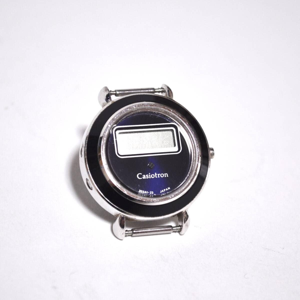 中古 不動品 CASIO カシオ CASIOTRON L-14 フェイスのみ_画像2