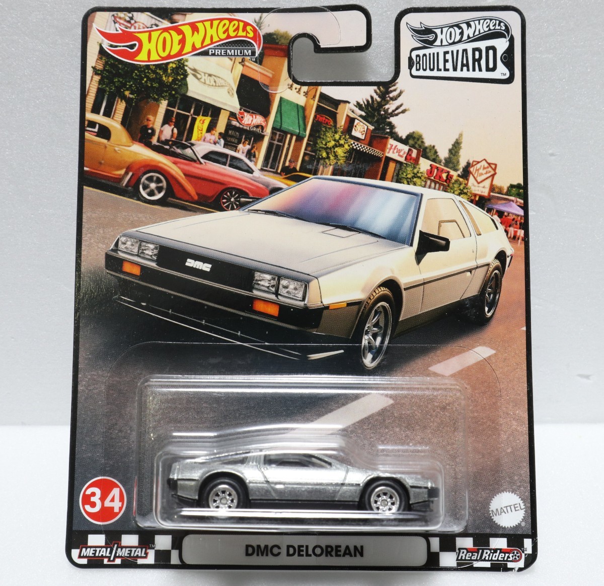 BV/DMC デロリアン/ホットウィール/ブールバード/Hotwheels/DMC Delorean/Silver/Boulevard/_画像1