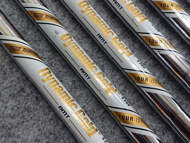 Mizuno Pro ミズノ プロ 520 #5-PW 6本セット Dynamic Gold AMT TOUR ISSUE ツアーイシュー (S200)_画像7