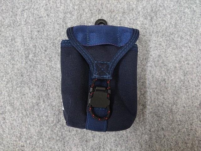 美品！ BRIEFING GOLF ブリーフィング ゴルフ SCOPE BOX POUCH スコープ ボックス ポーチ NAVY ネイビー W80×H130×D45 [mm] BRG191A19_画像1