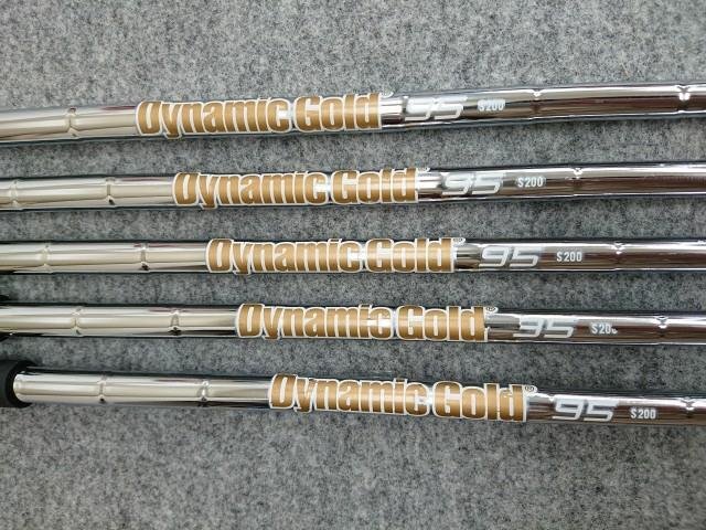 特注 スリクソン SRIXON ZX7 #6-PW 5本セット Dynamic Gold 95 (S200) 日本仕様 ダンロップ_画像5