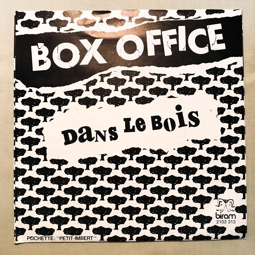 ◆80年 ベルギーORG◆ BOX OFFICE / DANS LE BOIS ◆ベルギーのネオスカ/2-TONE SKA/2トーン/NEW WAVEの画像2