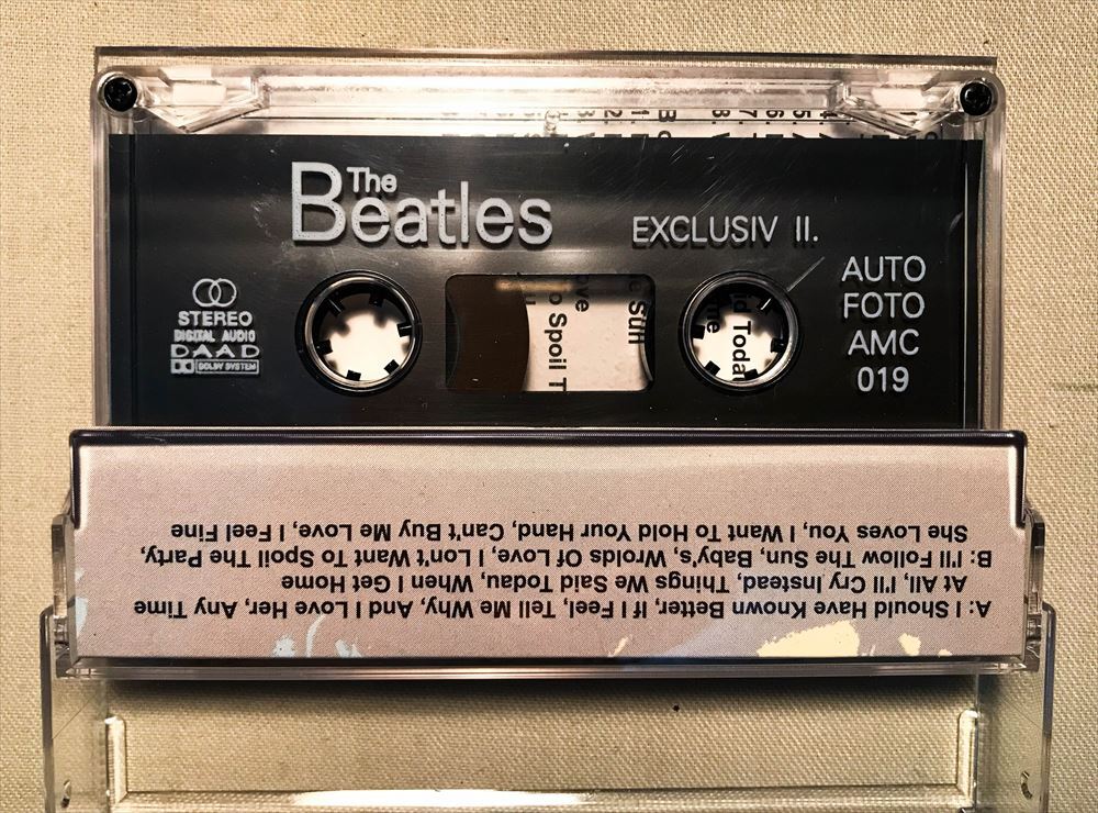 ◆ハンガリーORG カセットテープ◆ BEATLES / EXCLUSIV II ◆の画像2