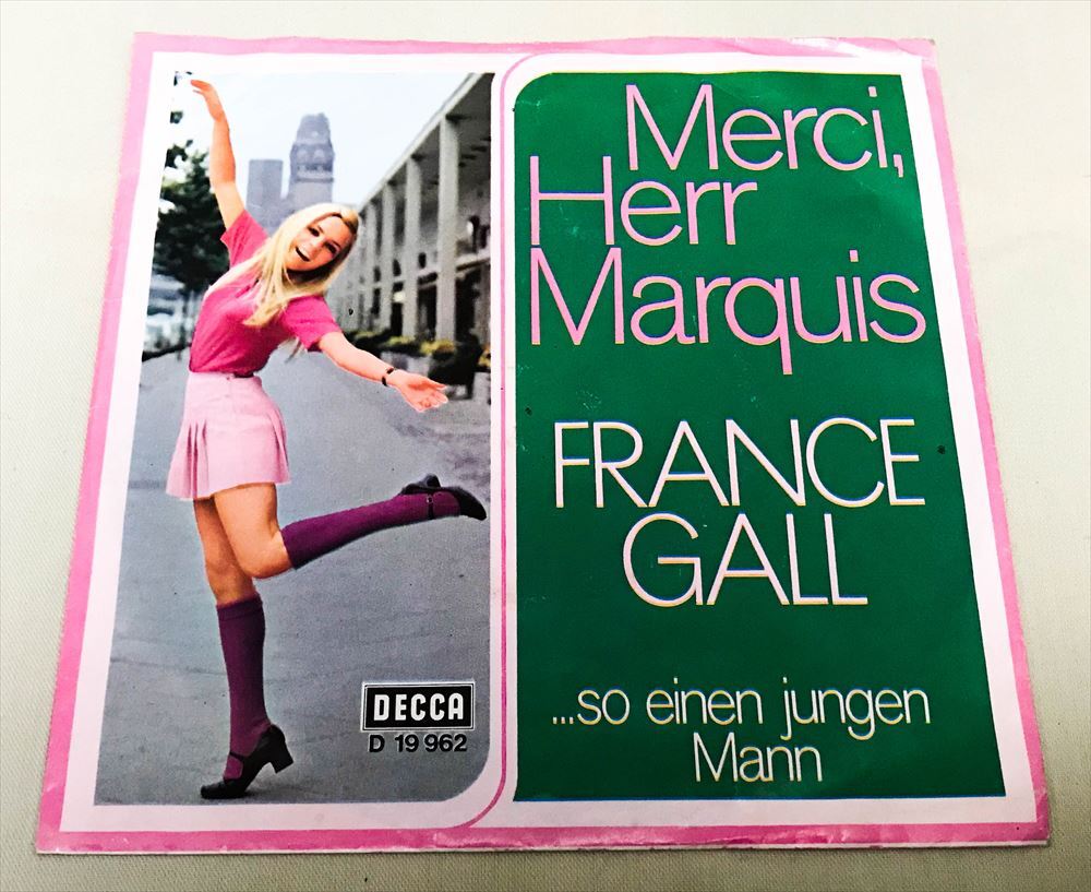◆ドイツORG◆ FRANCE GALL / MERCI, HERR MARQUIS ◆フランス・ギャル/ドイツDECCA時代の名曲！の画像1