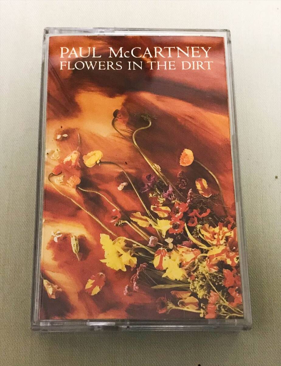 * Hungary ORG cassette tape * PAUL McCARTNEY / FLOWERS IN THE DIRT *