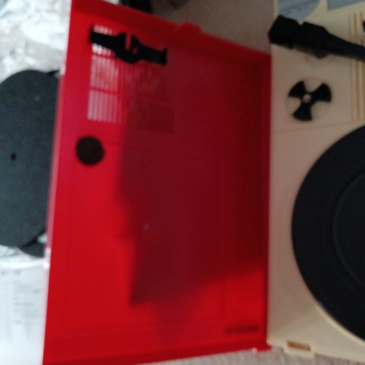 コロムビア ポータブルプレイヤー GP-3 アナバス GMX-N3 ポータブルミキサー セット レコードプレイヤー DJセット ターンテーブルの画像5