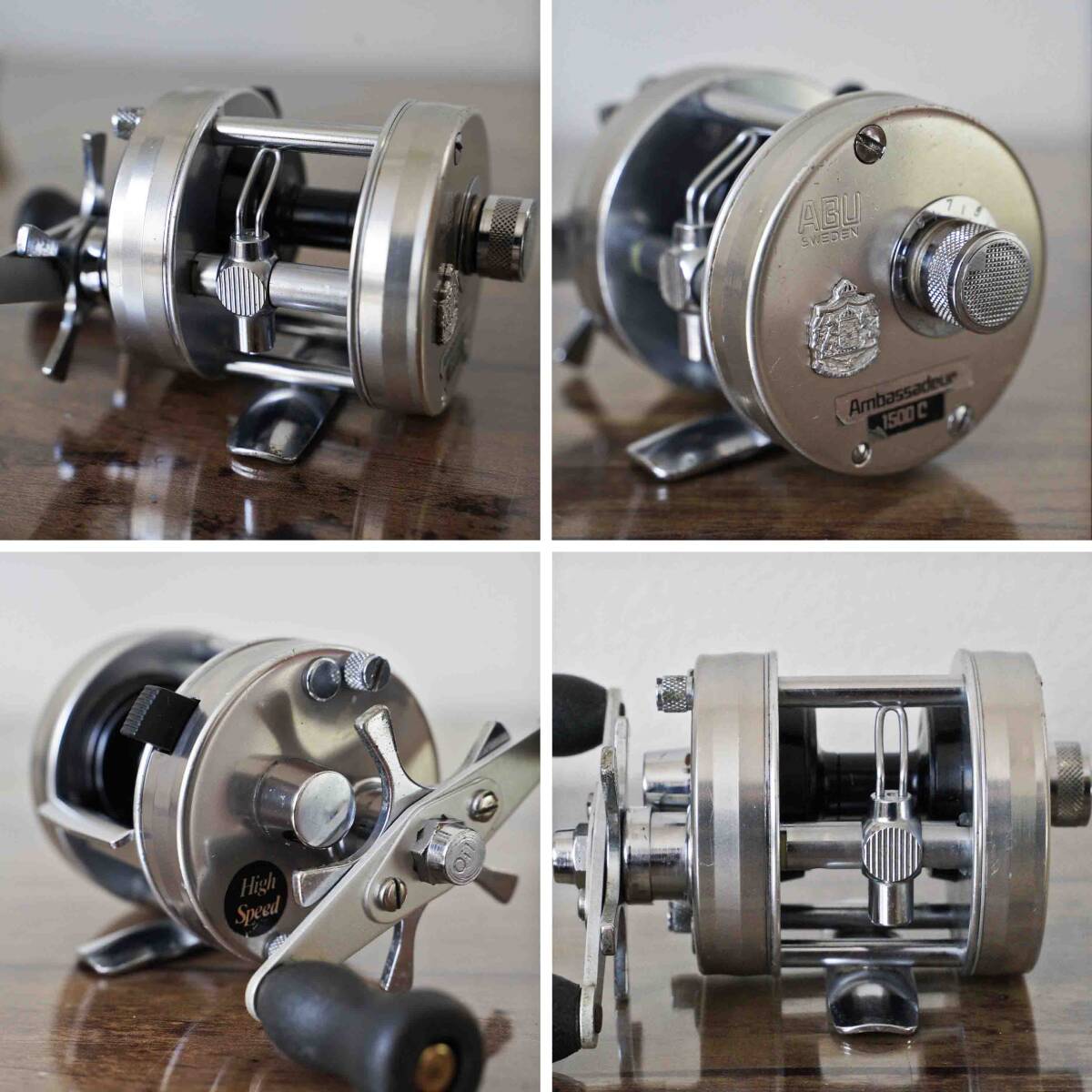 美品】極希少 アブ 1500C 780200 ビンテージ ベイトリール OLD 美品】極希少 アブ 1500C 780200 ビンテージ ベイトリール OLD